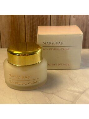 Mary Kay Skin Revival Cream 1.5 oz Jar All Skin Types - Discontinued Vintage NEW